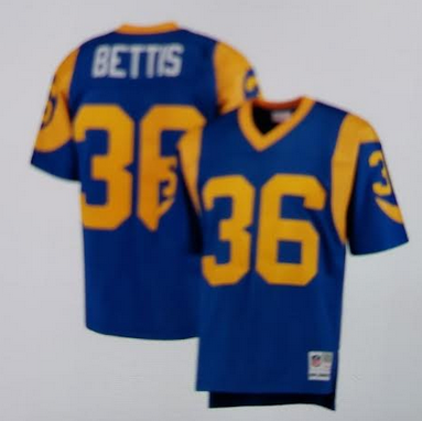 Men Los Angeles Rams #36 Bettis  blue Nike Limited NFL  2025  Jersey